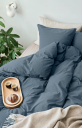 COMPLIMENTS | Stone | Sengesett 140x220/50x70 dark blue