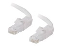 C2g Cat6 Booted Unshielded Utp Network Patch Cable Koblingskabel Rj-45 Hann Til Rj-45 Hann 50 Cm Utp Cat 6 Formstøpt Uten Hindringer Flertrådet Hvit