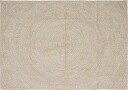  Områdetepper Naturlig og Hvit 200 x 290 cm Jute