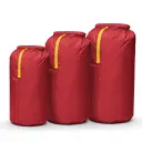 Helsport Trek Pro (L) Dry Bag Set OneSize, Ruby Red/Sunset Yellow