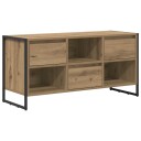  TV skap Kunstnerisk Eik 100 x 36 x 49,5 cm Konstruert tre