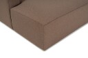Abbas 4 seters Sofa med Divan   Brun