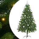  Juletre med 300 LED med stativ grønn 180 cm PE