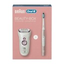 BRAUN ORAL-B BEAUTY BOX EPILATOR + ELEKTRISK TANNBØRSTE