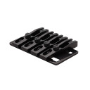 Kahler 2440-W4 - Fixed Bridge - Svart 4-String Bass