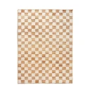 Ferm Living Håndvevd Ullteppe Check 140x200 cm Off White