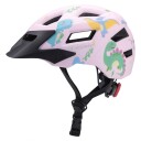 Wozinsky MTB Barnesykkelhjelm med avtakbar skjerm - Str. S, 52-56 cm - Rosa