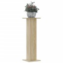  Plantestativer 2 stk sonoma eik 30x30x95 cm konstruert tre