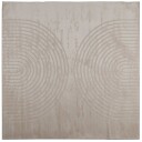  Områdetepper Torget GALATI Beige 240 x 240 cm Polyester