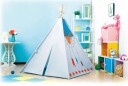 Tipi wigwam leketelt for barn ECOTOYS