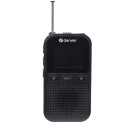 Denver DAH-126 Bærbar DAB+/FM Radio med Alarm og Hodetelefonutgang Svart