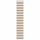  Sebragardin sandbrun 40x200 cm stoff bredde 35,9 polyester