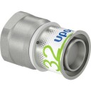 Uponor S-Press 32 mm Fittings med Innvendig Gjenge for Hydraulikk