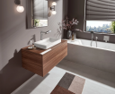 hansgrohe Pulsify Select S Hånddusj 105 Ø105, 3jet, Activation, Sort Matt