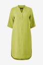 NO. 1 BY OX   Kjole i lin Loose Tunic Dress   Grønn