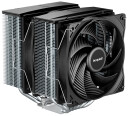 Be Quiet! Pure Rock Pro 3 CPU Luftkjøler 120 mm Sølv med Lavt Støynivå