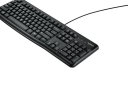 Logitech K120 Standard USB Tastatur QWERTY US International Sort