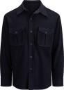 Caruso Overshirt wool 180"s M blå herre