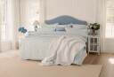 LEXINGTON Bomullspoplin scallop wing putevar 50x70cm Hvit