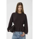 Gestuz Gzmanzi Waist Pullover   Brown   S