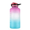 Motivasjonsflaske drikkeflaske 3800 ml - Assorterte farger