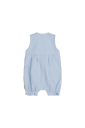 Hust And Claire Maike Romper Chambray (62 / 3 mnd)