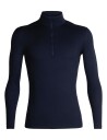 Icebreaker M 200 Oasis Ls Half Zip Midnight Navy S