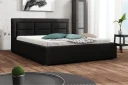 Axlunda Seng 200x200 cm Metallramme   Svart