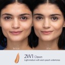 Estée Lauder Double Wear Matte Powder Foundation 2W1 Dawn 11 g