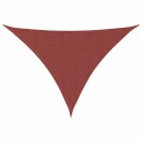 vidaXL Solseil terrakotta 7x5x5 m 100 % polyester oxford