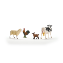 Schleich Farm World Bondegård Startsett med 4 Figurer for Barn 3+ år