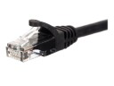 Netrack   Koblingskabel   Rj 45 Hann Til Rj 45 Hann   3 M   Utp   Cat 6   Formstøpt Uten Hindringer   Svart