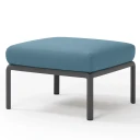 Nardi Komodo fotskammel Anthracite Adriatic Sunbrella