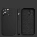 Hurtel Silicone Case for Samsung Galaxy A14 5G / Galaxy A14 Silicone Cover Black