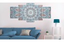 Bilde Oriental Circle 5 Parts Wide 100x50 Artgeist sp. z o. o.