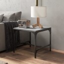 vidaXL Salongbord grå sonoma 50x50x35 cm konstruert tre