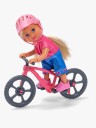 Evi Love Dukke Med Sykkel 12 cm