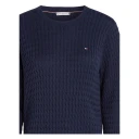 Tommy Hilfiger Dame Strikkevarer Blå M,