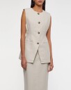 Stylein Sirella Vest - Cream - L