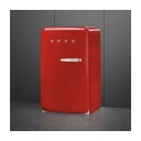 Smeg 50"s style kjøleskap med fryser FAB10LRD6 rød