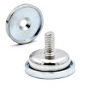 SuperMagneter Magnet Ø 16 X 5 Mm, Utvendig Gjenge M4   Kjøp Supermagneter Hos Oss