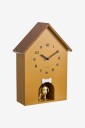 Karlsson Veggklokke Dog House Gul