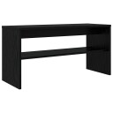  TV skap Svart Eik 80 x 30 x 40 cm Konstruert tre
