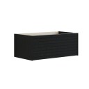 Dansani Inzo Classic Lamel Servantskap 1 Skuff B60 120xh32xd44cm Lys eik / 120cm Dobbel