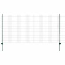  Gjerde med innlegg. grønn 1.2 x 25 m Stål