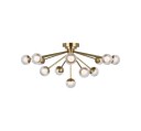 Alloway 30" plafond mässing