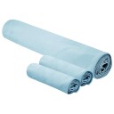 vidaXL Sports håndklesett 3 stk. Blå 210 x 100 cm