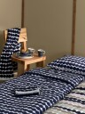 Marimekko Oiva/Siirtolapuutarha Krus 25 cl Mørkeblå / Hvit