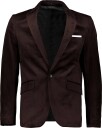 Lindbergh Velvet Blazer   BROWN   58