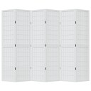  Romdeler 6 paneler hvit heltre keisertre 8721012074903